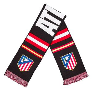 Bufanda Negra Rayas Atleti